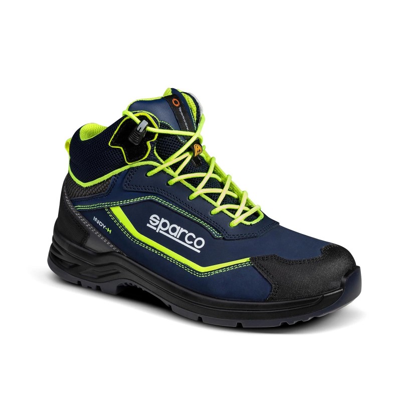 Munkavédelmi bakancs SPARCO - Indy-H Richmond S3S ESD kék-fluo 43-as