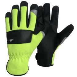 Kesztyű - munkakesztyű - műbőr erősített FLUO 11/XXL Kesztyű - munkakesztyű - műbőr erősített FLUO 11/XXL