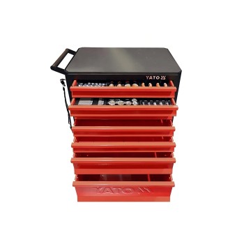 Szerszámos kocsi gyári-felszerelt 113 db-os 7 fiókos - Yato Szerszámos kocsi gyári-felszerelt 113 db-os 7 fiókos - Yato