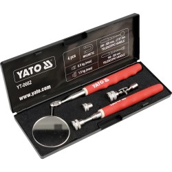 Mágneses felszedő + tükör 4 db-os készlet - Yato Mágneses felszedő + tükör 4 db-os készlet - Yato