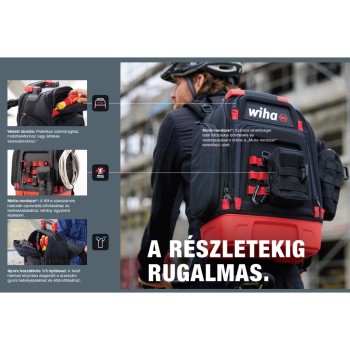 Villanyszerelő 28 db-os hátizsák szerszám készlet L-es 1000V VDE 45528 (930030602) Villanyszerelő 28 db-os hátizsák szerszám készlet L-es 1000V VDE 45528 (930030602)