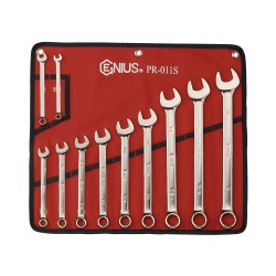 Csillag-villáskulcs készlet 11 db-os COLOS 5/16'' - 1'' Polírozott - Genius Csillag-villáskulcs készlet 11 db-os COLOS 5/16'' - 1'' Polírozott - Genius