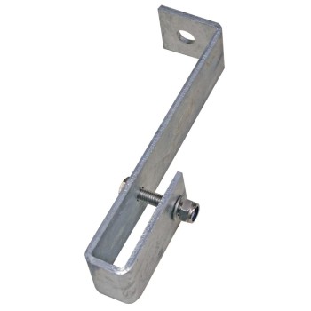 Aknalétra ACÉL létrafokoshoz fali rögzítő horganyzott - 150 mm