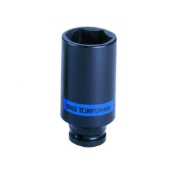 Légkulcsfej 1/2'' 6 lap hosszú 36 mm - Kingtony Légkulcsfej 1/2'' 6 lap hosszú 36 mm - Kingtony
