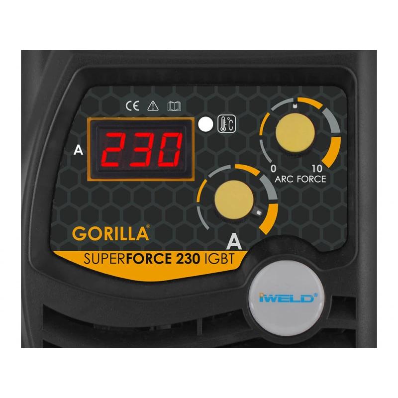 Hegesztő inverter Gorilla Superforce 230 Hegesztő inverter Gorilla Superforce 230