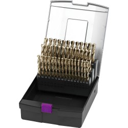 Csigafúró készlet HSS Co5 41 db-os 6.0-10.0 mm 0,1 léptékkel - Optimum Csigafúró készlet HSS Co5 41 db-os 6.0-10.0 mm 0,1 léptékkel - Optimum