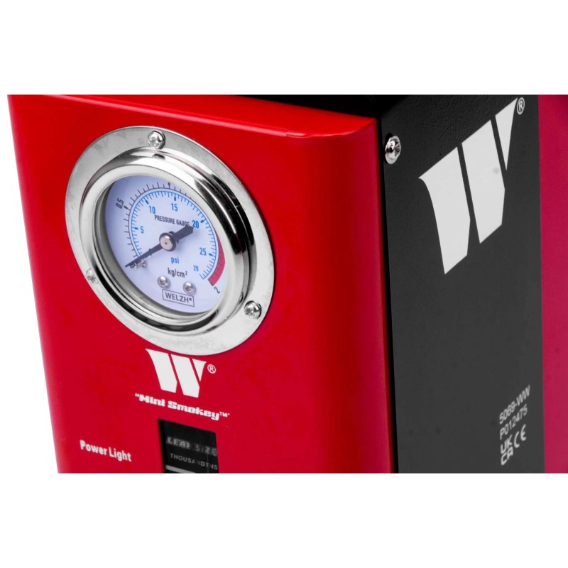 Welzh Werkzeug Mini Smokey füstdiagnosztikai szivárgáskereső – 5069‑WW Welzh Werkzeug Mini Smokey füstdiagnosztikai szivárgáskereső – 5069‑WW
