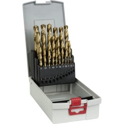 Csigafúró készlet HSS-Tin  25 db-os 1.0-13.0 mm - Bosch Csigafúró készlet HSS-Tin  25 db-os 1.0-13.0 mm - Bosch
