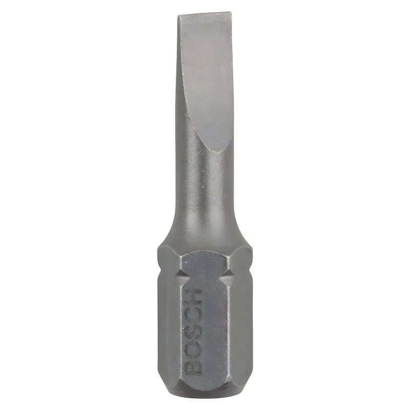 Bit 1/4'' Lapos 0.8 x 5.5 x 25 mm - hornyolt 3 db-os - Bosch