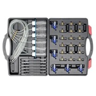 Átfolyásmérő - résolaj veszteség mérő készlet adapterekkel Átfolyásmérő - résolaj veszteség mérő készlet adapterekkel