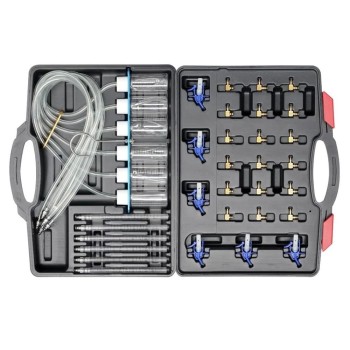 Átfolyásmérő - résolaj veszteség mérő készlet adapterekkel Átfolyásmérő - résolaj veszteség mérő készlet adapterekkel