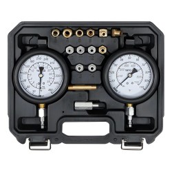 Olajnyomásmérő készlet váltó és motorhoz 17 db adapter - YATO Olajnyomásmérő készlet váltó és motorhoz 17 db adapter - YATO