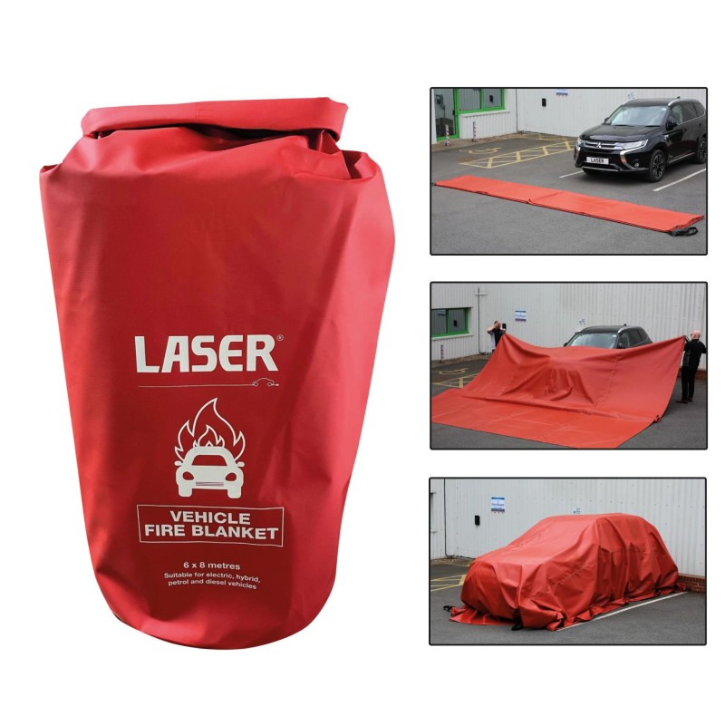 Tűzoltó takaró elektromos járművekre 6x8 méter - Laser Tűzoltó takaró elektromos járművekre 6x8 méter - Laser