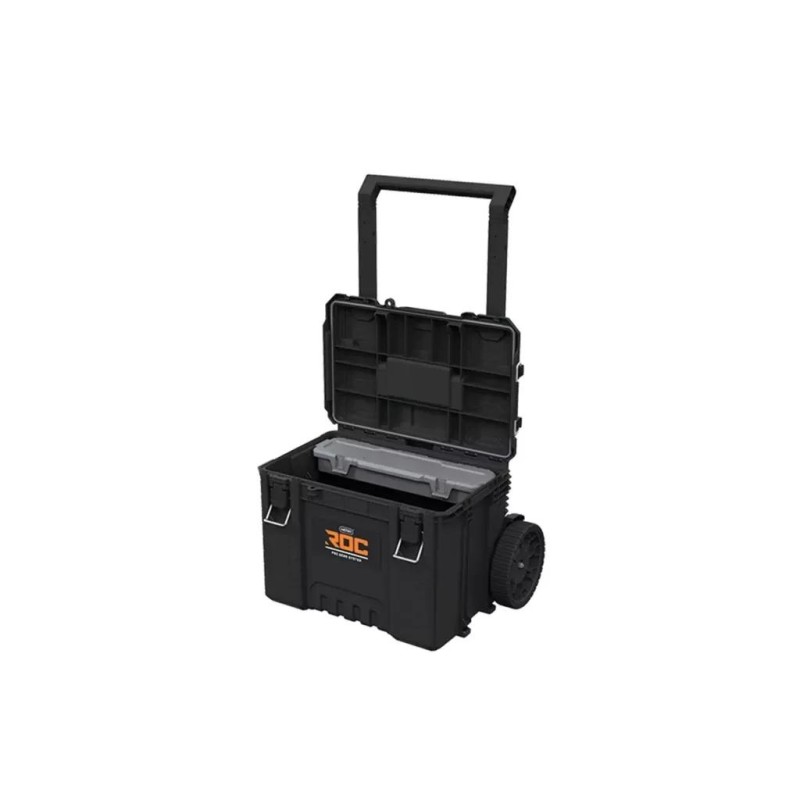 Szerszámos láda ROC Pro Gear 2.0 Gurulós - XL-57,5 Liter IP65 - Keter Szerszámos láda ROC Pro Gear 2.0 Gurulós - XL-57,5 Liter IP65 - Keter