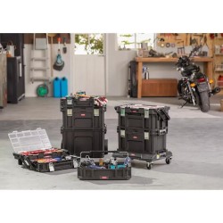 Szerszámos láda Connect-hez Trolley Gurulós kocsi 100 kg - Keter Szerszámos láda Connect-hez Trolley Gurulós kocsi 100 kg - Keter