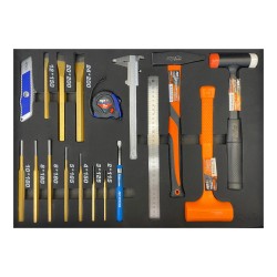 Szerszámos kocsi gyári-felszerelt 411 db-os 13 fiók TECH S. - SP Tools Szerszámos kocsi gyári-felszerelt 411 db-os 13 fiók TECH S. - SP Tools