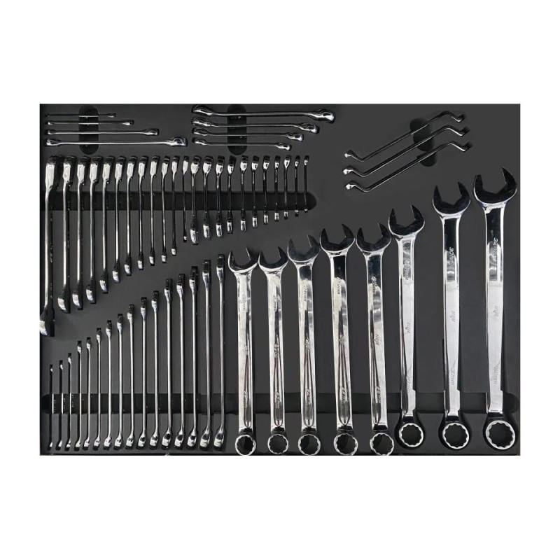 Tálcás SP Tools ''XL'' Csillag-villáskulcs készlet 58db-os - QUAD DRIVE Tálcás SP Tools ''XL'' Csillag-villáskulcs készlet 58db-os - QUAD DRIVE