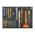 Tálcás SP Tools ''M'' Karosszéria készlet 19db-os (SP00503)