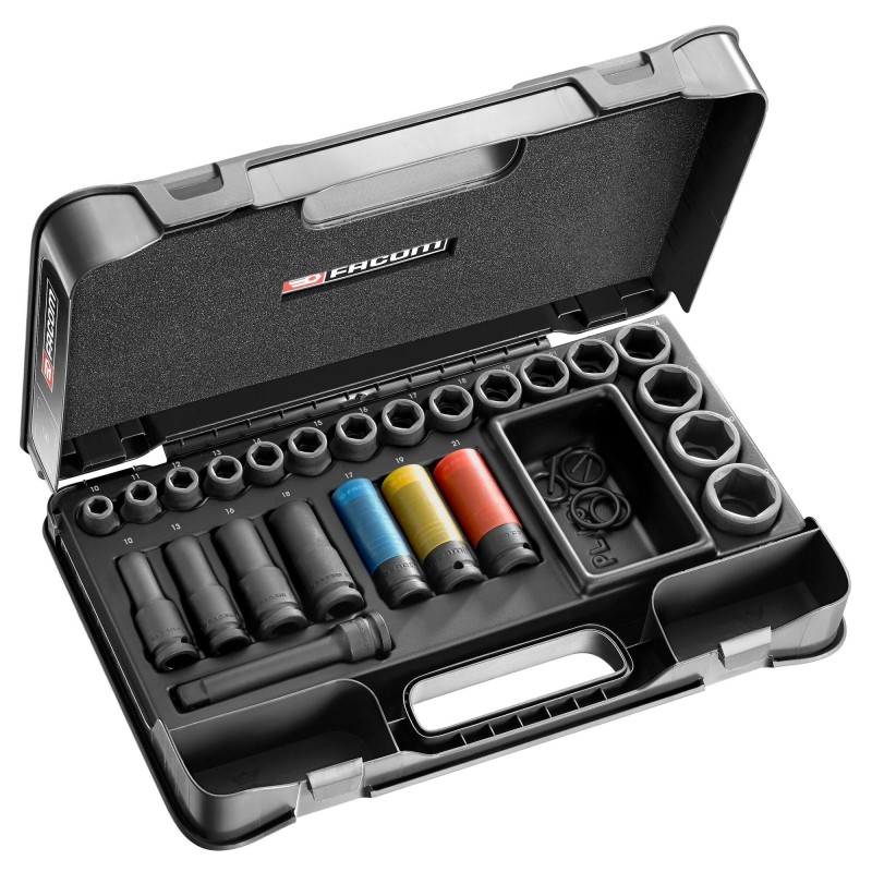 Légkulcsfej készlet 1/2'' 27 db-os - Facom Légkulcsfej készlet 1/2'' 27 db-os - Facom