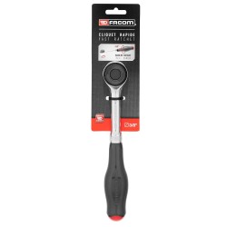 Crowa racsnis kulcs 1/4'' kétirányú, forgó nyelű - Facom Crowa racsnis kulcs 1/4'' kétirányú, forgó nyelű - Facom