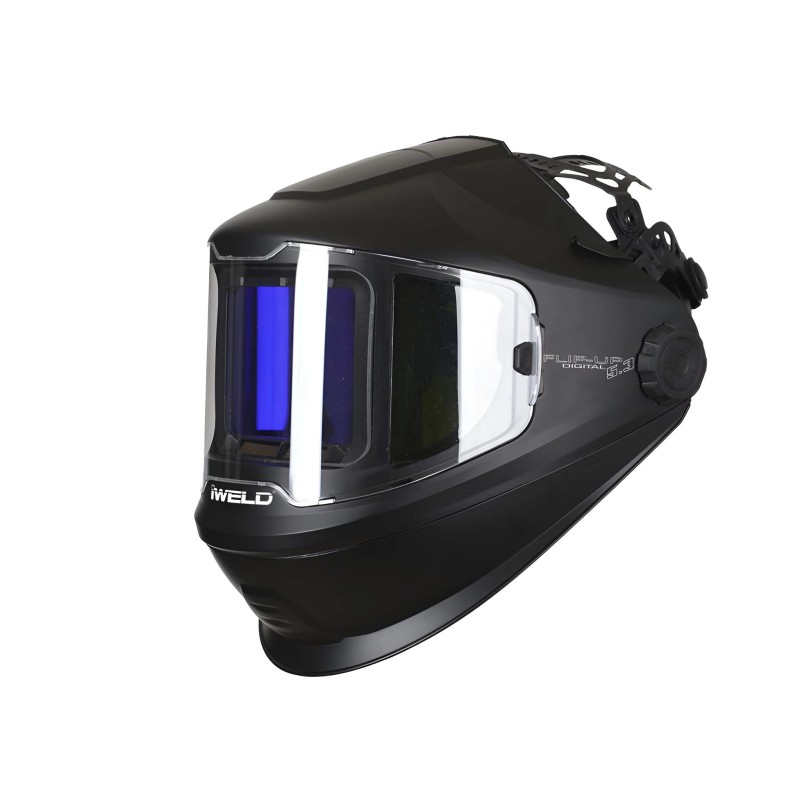 Hegesztőpajzs automata  82 x 108 mm 4 érzékelős - FLIP UP 5.3