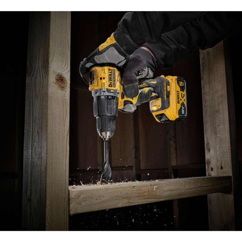 DeWALT DCD100YP2T-QW 18 V XR kefementes ütvefúró‑csavarozó 68 Nm, 2×5 Ah (100 ÉVES KIADÁS)