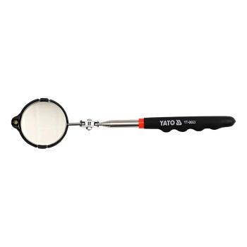 Tükör  54 mm teleszkópos max. 920 mm lámpával - Yato