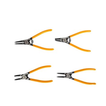 INGCO Seeger fogó készlet 4 részes 180 mm (HCCPS26180)