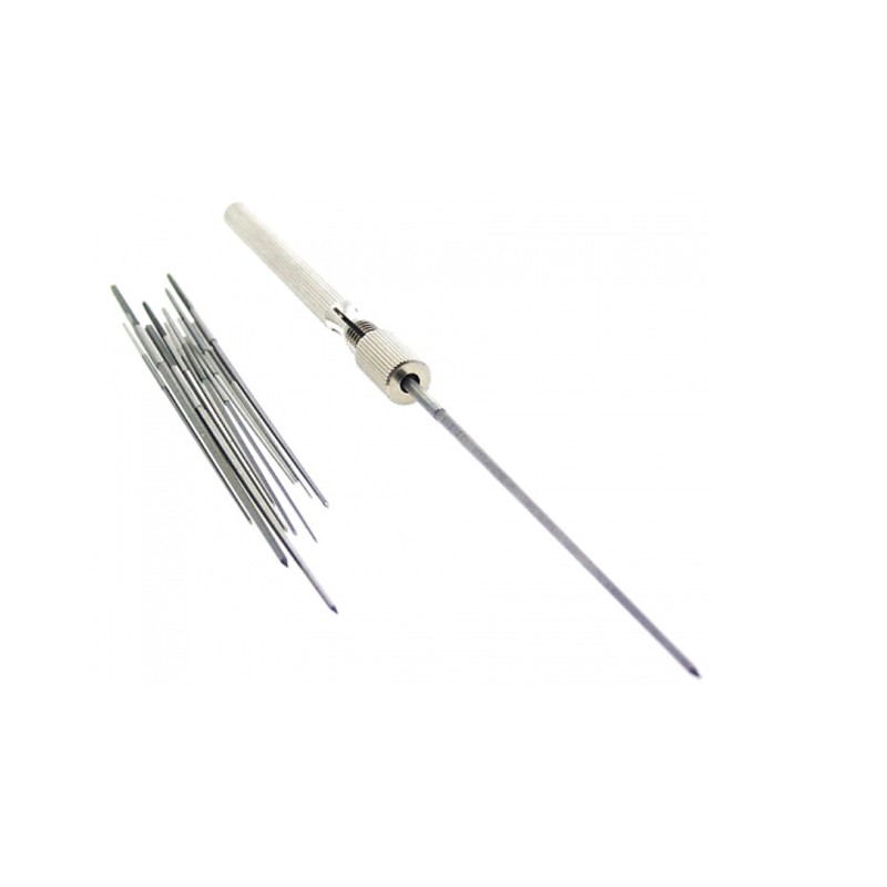 Fúvóka dörzsár készlet 12 részes 0,6 - 1,9 mm 245-004 (15130050)