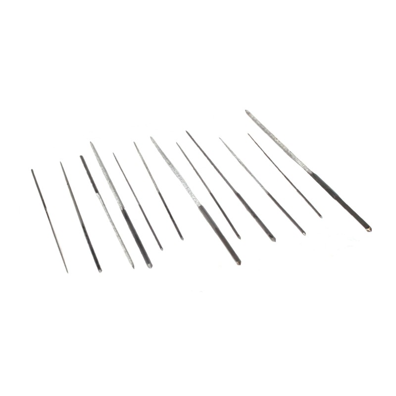 Fúvóka dörzsár készlet 12 részes 0,6 - 1,9 mm 245-004 (15130050)