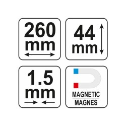 YATO Profilsablon 260 mm (YT-3736)