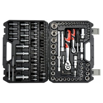 YATO Dugókulcs készlet 108 részes 1/4', 1/2' CrV (YT-38791)