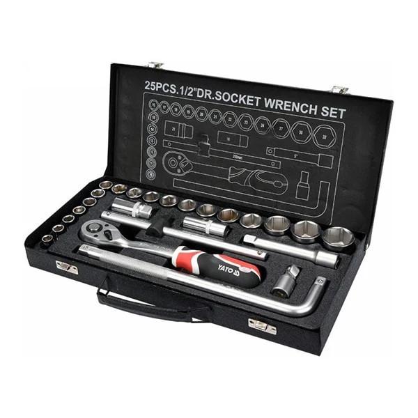 Szerszámkészlet 25 darabos 1/2'' 10-32 mm - Yato Szerszámkészlet 25 darabos 1/2'' 10-32 mm - Yato