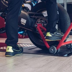 Munkavédelmi cipő SPARCO - Impulse Luton S1PS ESD Fekete-Fluo 43