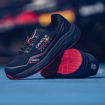Munkavédelmi cipő SPARCO - Impulse Red Bull S1PS ESD Kék-Piros 44