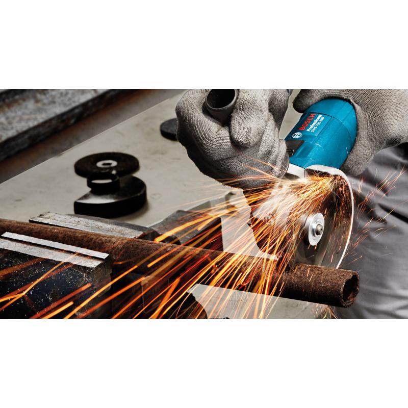 BOSCH Sarokcsiszoló 125 mm GWS 750 S fordulatszám szabályzós / 750 W