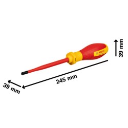 BOSCH Csavarhúzó SL/PH2 x 125 mm 1000 V-ig szigetelt BOSCH Csavarhúzó SL/PH2 x 125 mm 1000 V-ig szigetelt