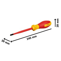 BOSCH Csavarhúzó SL/PZ2 x 125 mm 1000 V-ig szigetelt BOSCH Csavarhúzó SL/PZ2 x 125 mm 1000 V-ig szigetelt