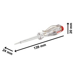 BOSCH Fázisceruza lapos SL 0,5 x 3 x 75 mm S2-es acél szárral