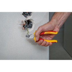 BOSCH Oldalcsípő fogó 160 mm CrV 1000 V-ig szigetelt BOSCH Oldalcsípő fogó 160 mm CrV 1000 V-ig szigetelt