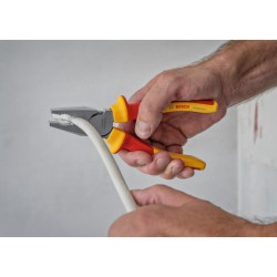 BOSCH Kombinált fogó 180 mm CrV 1000 V-ig szigetelt BOSCH Kombinált fogó 180 mm CrV 1000 V-ig szigetelt