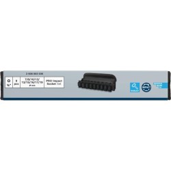BOSCH PRO Gépi dugókulcs készlet 9 részes 3/8'' 7-19 mm CrMo BOSCH PRO Gépi dugókulcs készlet 9 részes 3/8'' 7-19 mm CrMo
