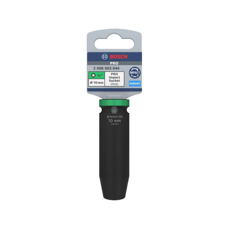 BOSCH PRO Hosszú gépi dugókulcs 1/2'' 10 mm CrMo BOSCH PRO Hosszú gépi dugókulcs 1/2'' 10 mm CrMo