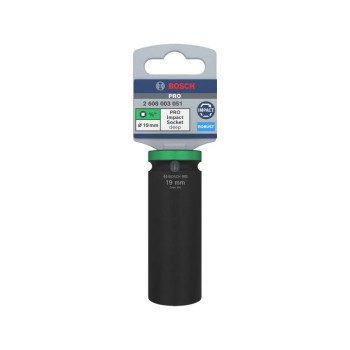 BOSCH PRO Hosszú gépi dugókulcs 1/2'' 19 mm CrMo