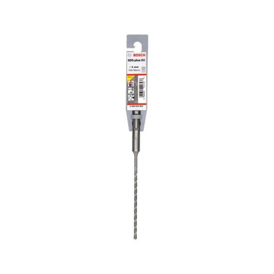 BOSCH 5X Kőzetfúró 4 x 160/100 mm négyélű SDS-Plus