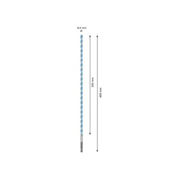 BOSCH EXPERT HEX-9 Multiconstruction fúrószár 8,0 x 350/400 mm 1/4'' bitbefogással