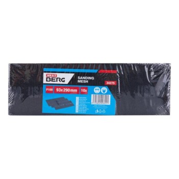 Csiszolótuskó rács 93 x 290 mm P100 (10 db)