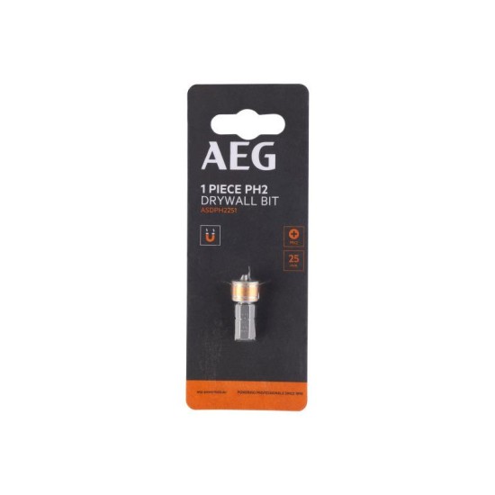 AEG Bithegy PH2 x 25 mm 1/4'' gipszkarton csavarbehajtó