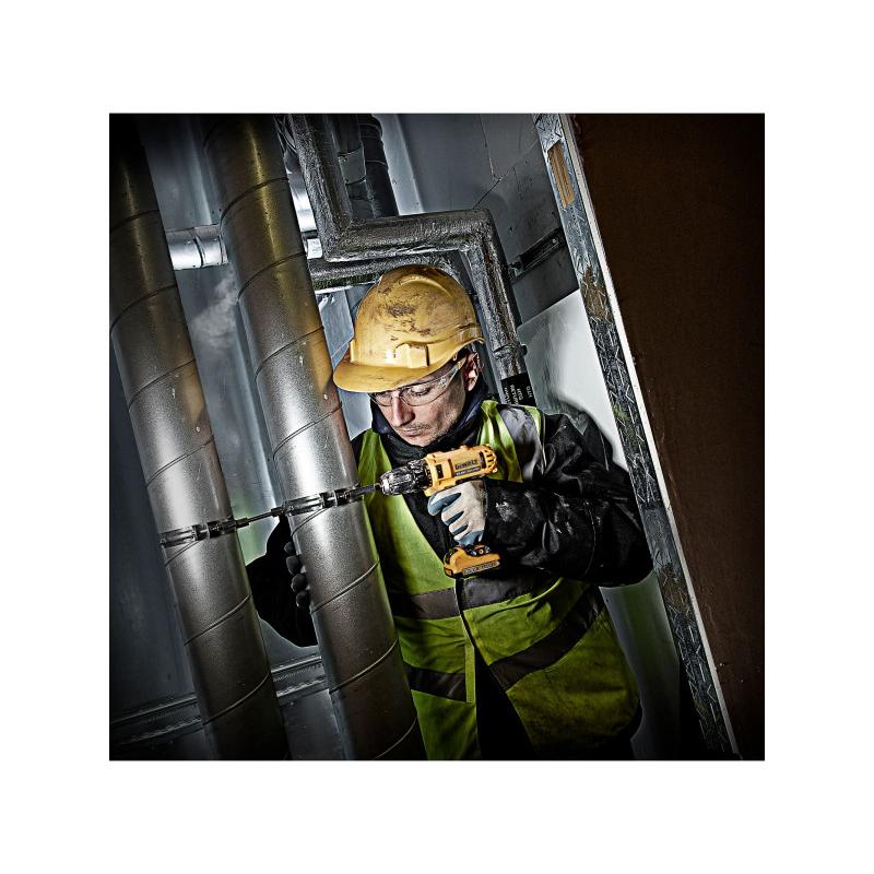 DEWALT Akkus fúrócsavarozó 12 V szénkefe nélküli (2 x 2,0 Ah akku + töltő) DCD710D2