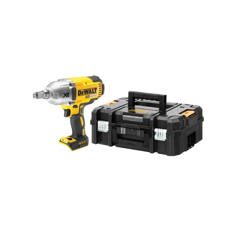 DEWALT Akkus ütvecsavarozó 18 V szénkefe nélküli (akku + töltő nélkül, TSTAK) DCF899HNT
